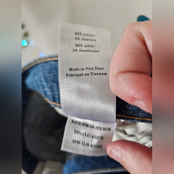 NWOT Everlane Men's Selvedge Straight Fit Jeans In Longbay Size 33x30 - Picture 11 of 11